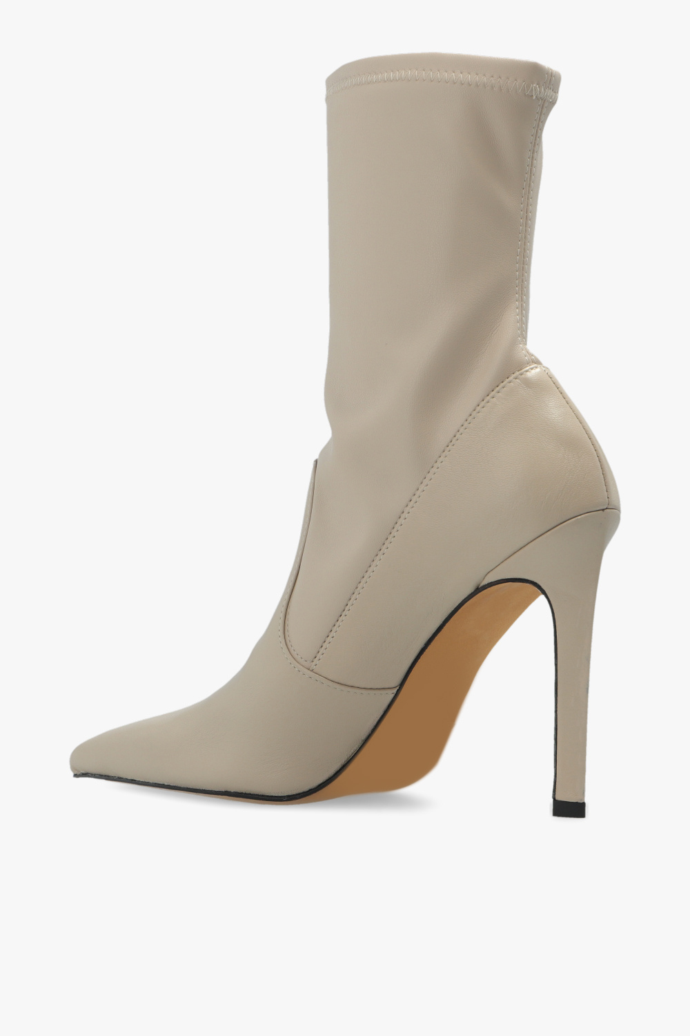 Cream ‘Stretch’ heeled ankle boots Iro Vitkac Germany